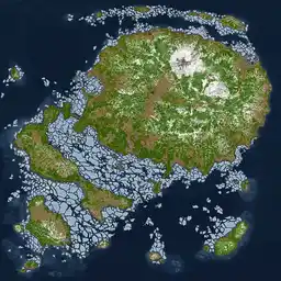 Sakhal Minimap