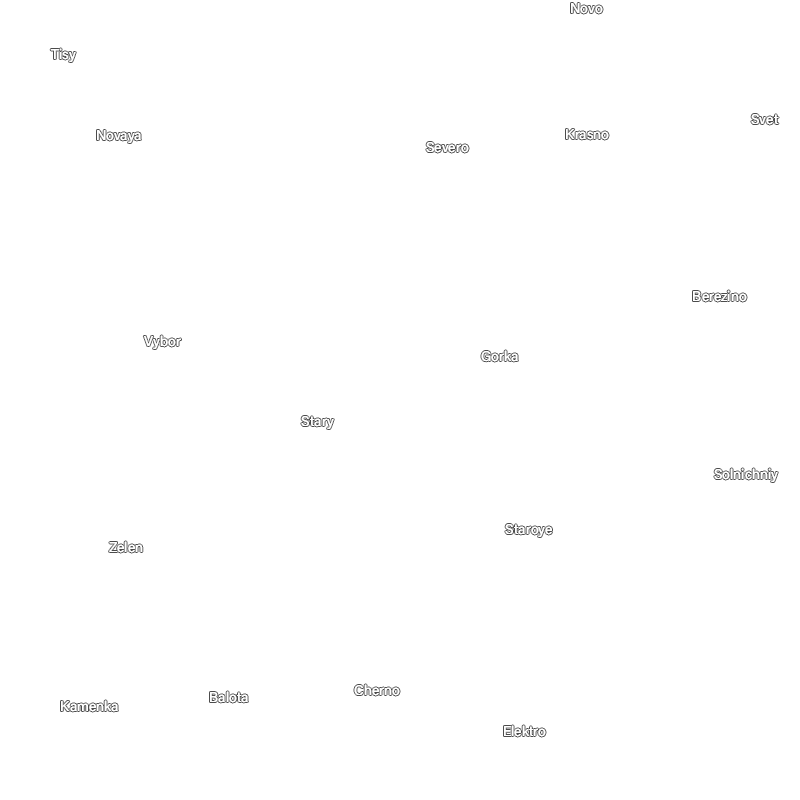 chernarus Map Names