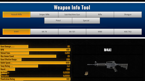Weapon Info Tool