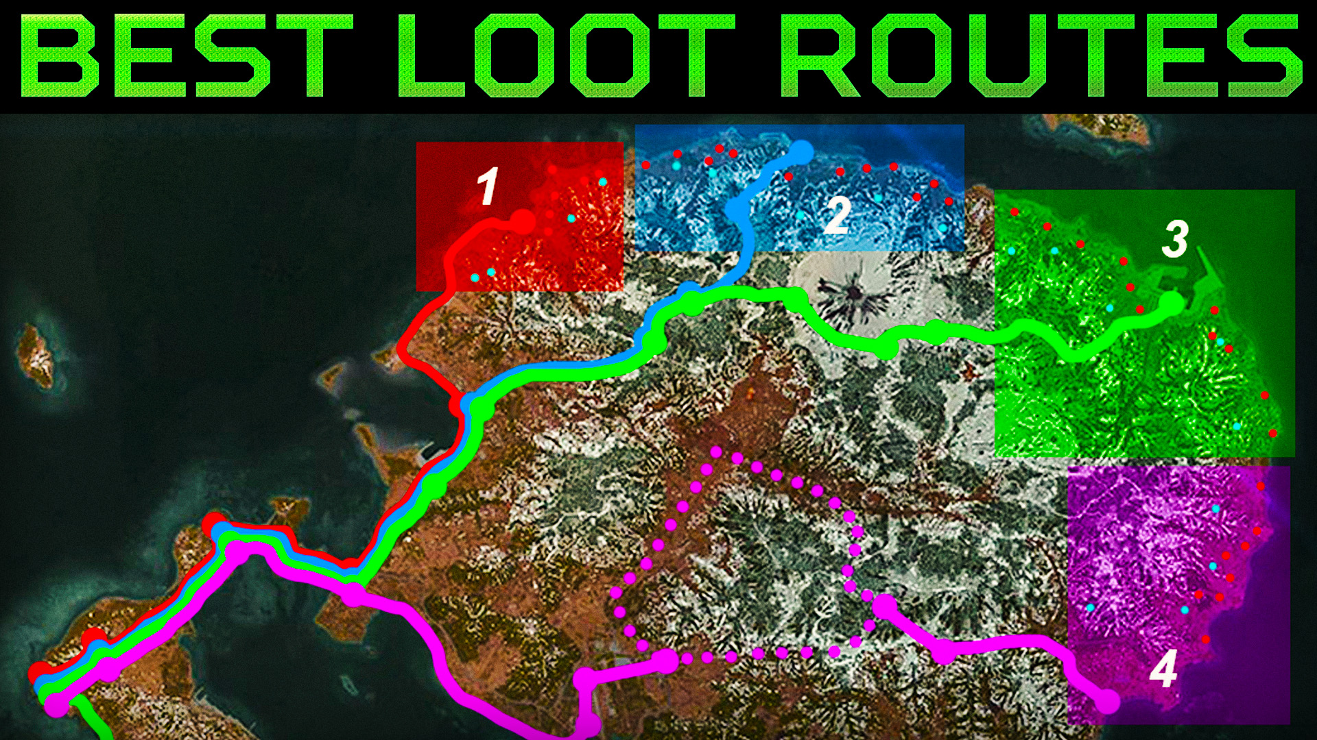 The Only 4 Loot Routes You Need on Sakhal | DayZ Frostline thumbnail